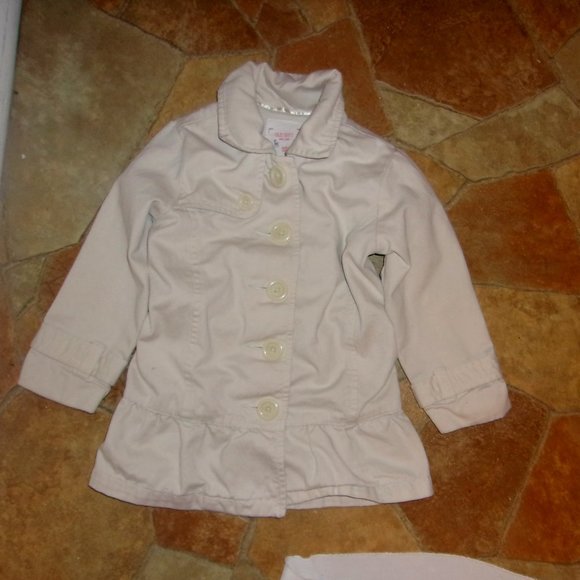 Old Navy Other - Size 2t 2 t baby girls toddler two coat fall  autumn spring tan  kids